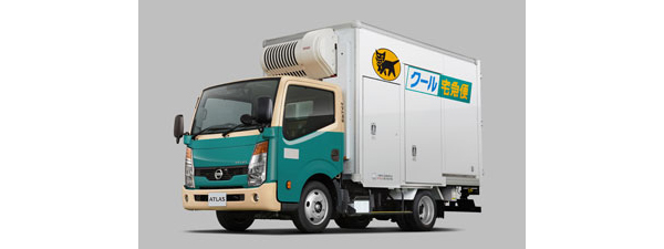 Nissan and Yamato Transport begin test drives of electric refrigerator trucks